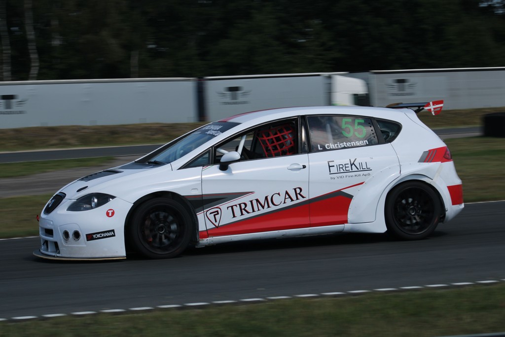 Lars Christensen var tilbage i racerbilen for første gang i 2022. Efter lidt knas med raceren i tidtagningen, kom han godt igen i resten af weekenden.
(Foto: JJ Media)